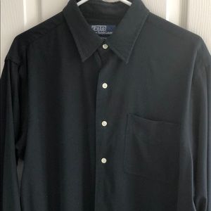 Polo Men’s black black dress shirt